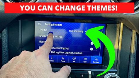 Sync 3 hidden menu also lets you change theme for your Sync 3 infotainment system. . Ford sync 3 hidden menus